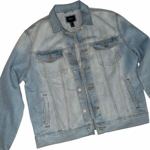 Forever 21 Men’s Light Blue Denim Jacket